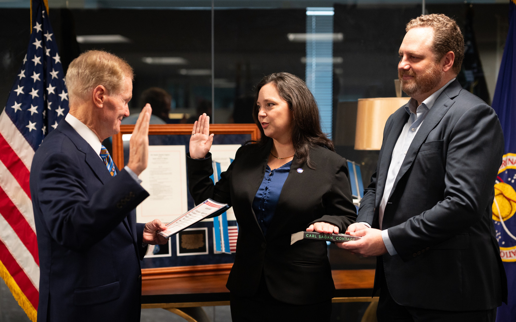 Charity Weeden sworn in as NASA Associate Administrator